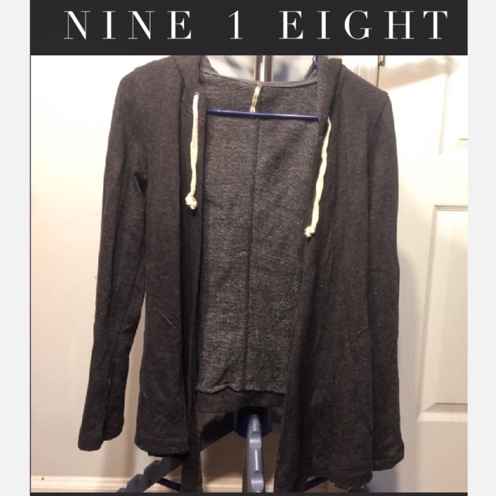 Nine 1 Eight Draped Cardigan